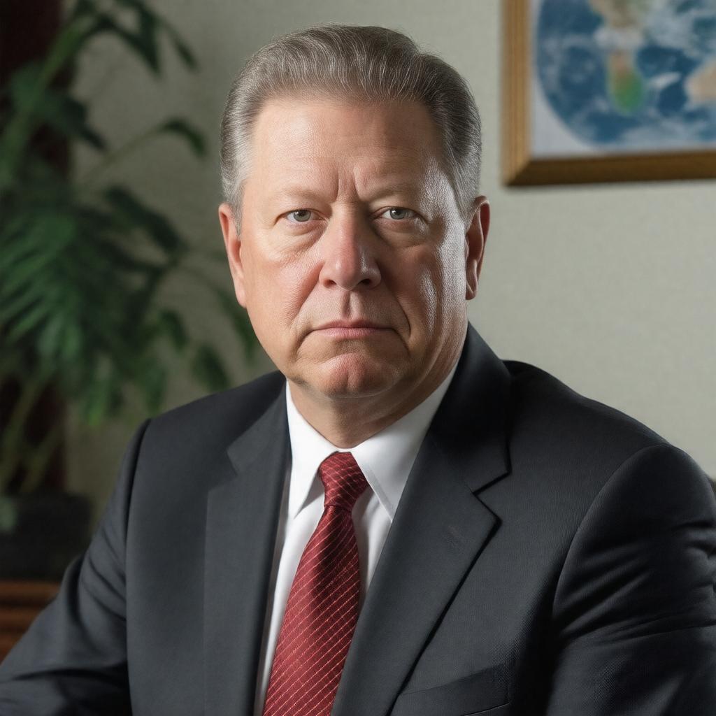 AI-created image of Al Gore