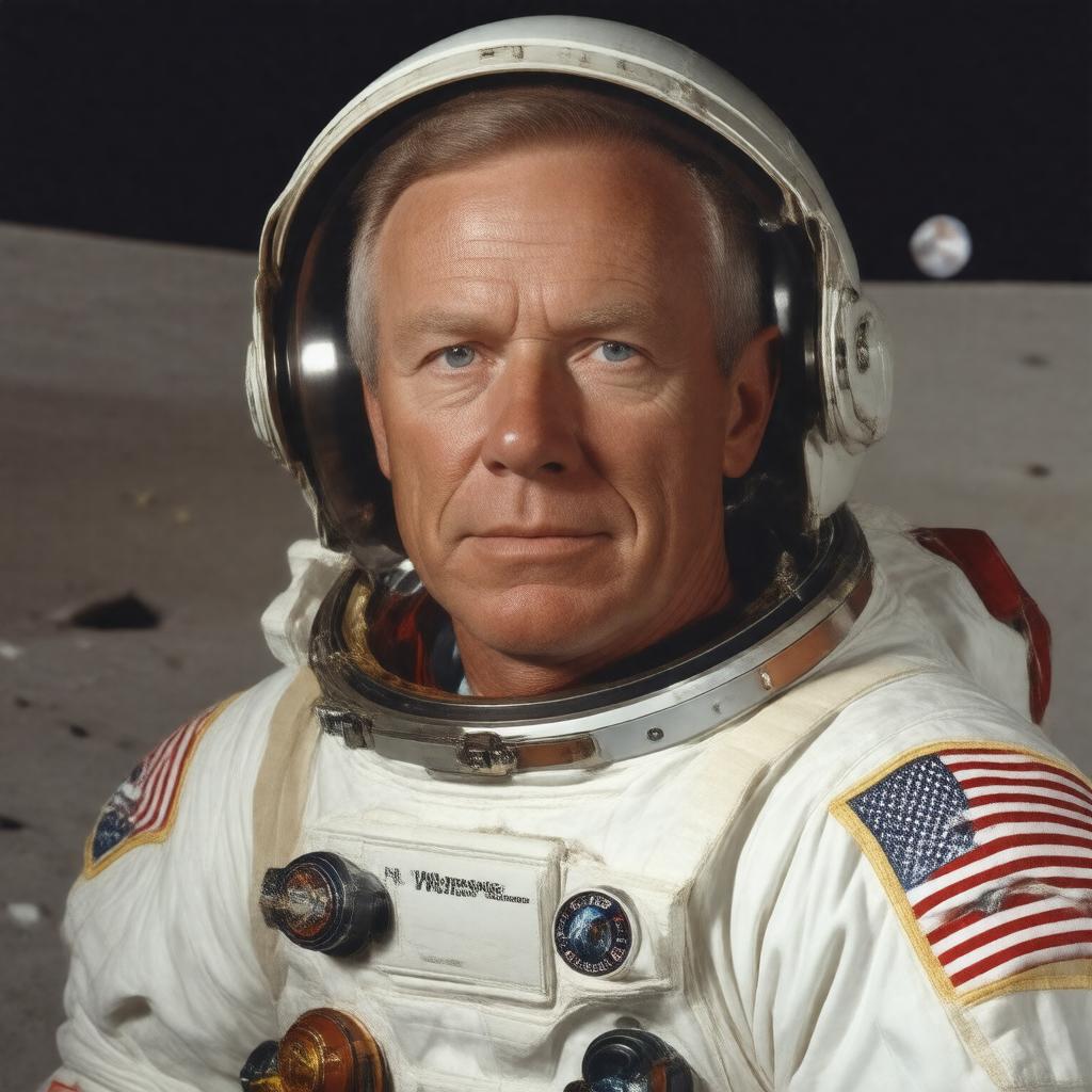 AI-created image of Al Worden
