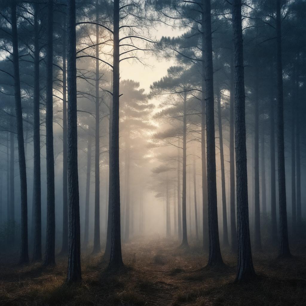 AI-created image of Alabama Pines