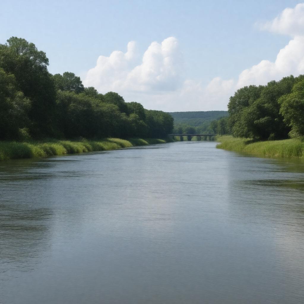 AI-created image of Alabama River