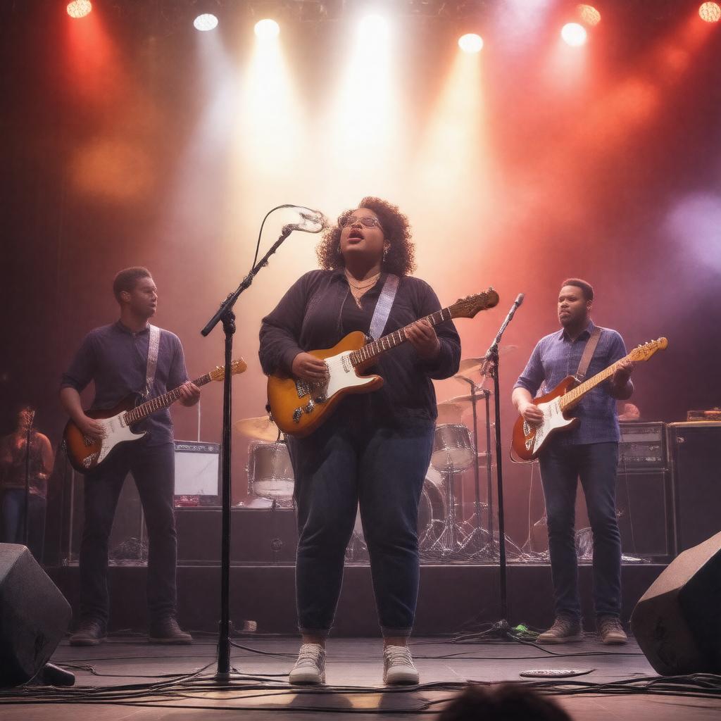 AI-created image of Alabama Shakes
