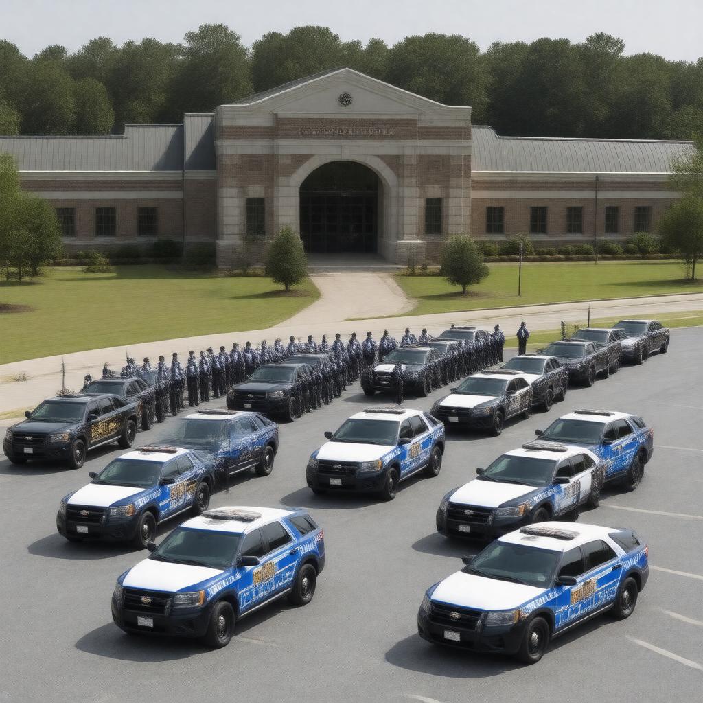 Click to view larger image AI-created image of Alabama State Police