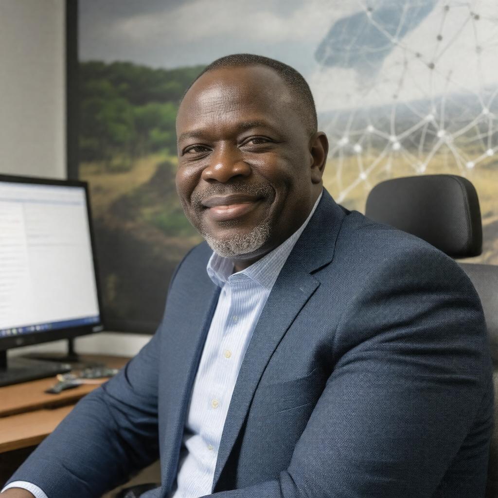 AI-created image of Alain Aina