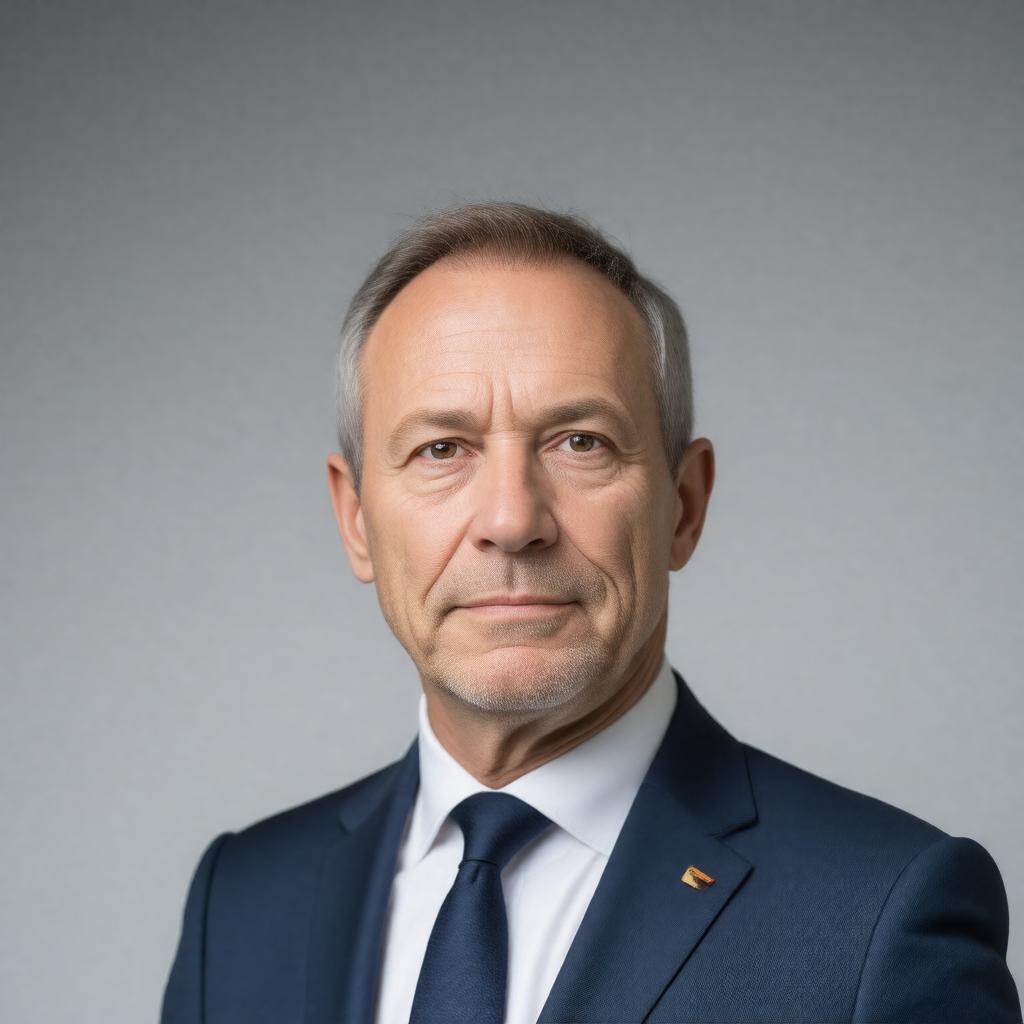 Click to view larger image AI-created image of Alain Jakubowicz