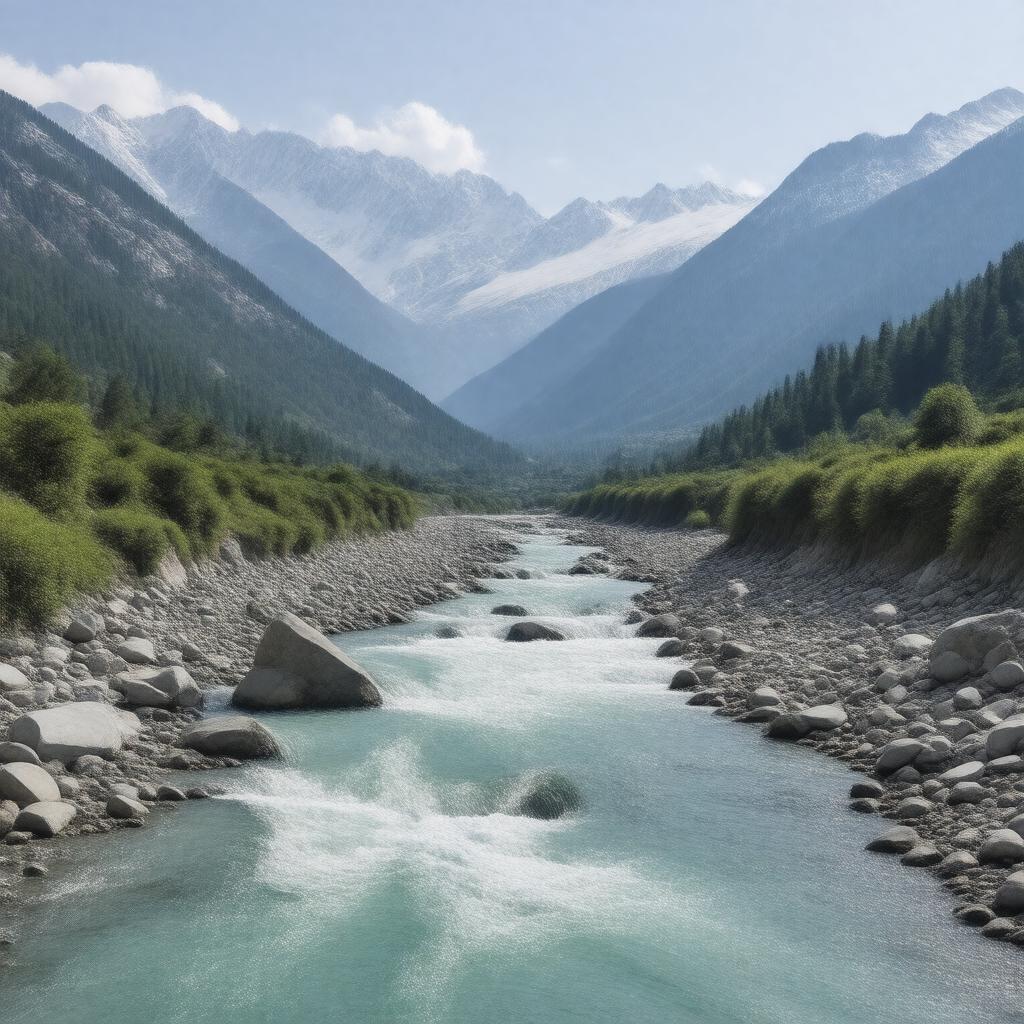 AI-created image of Alaknanda