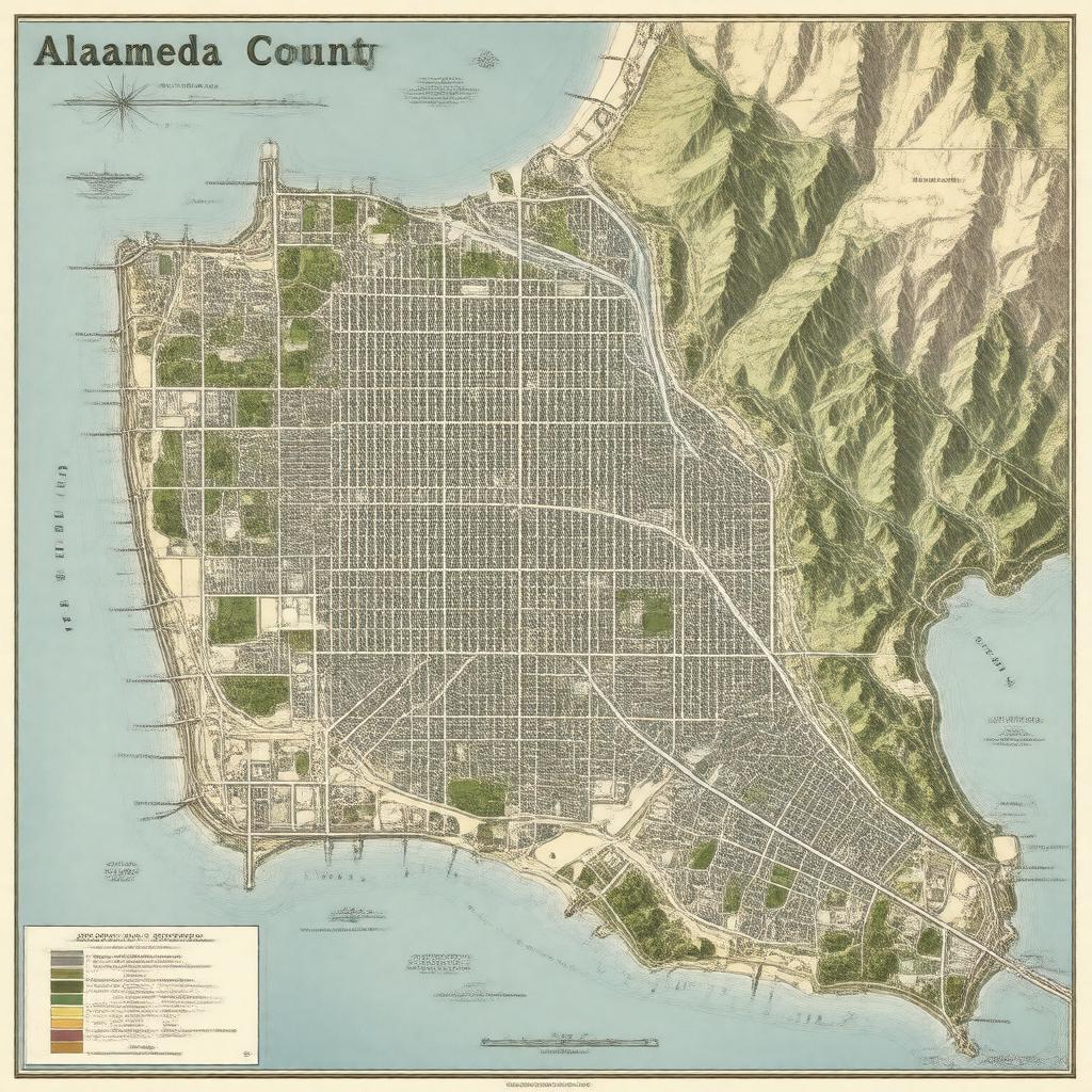 AI-created image of Alameda County
