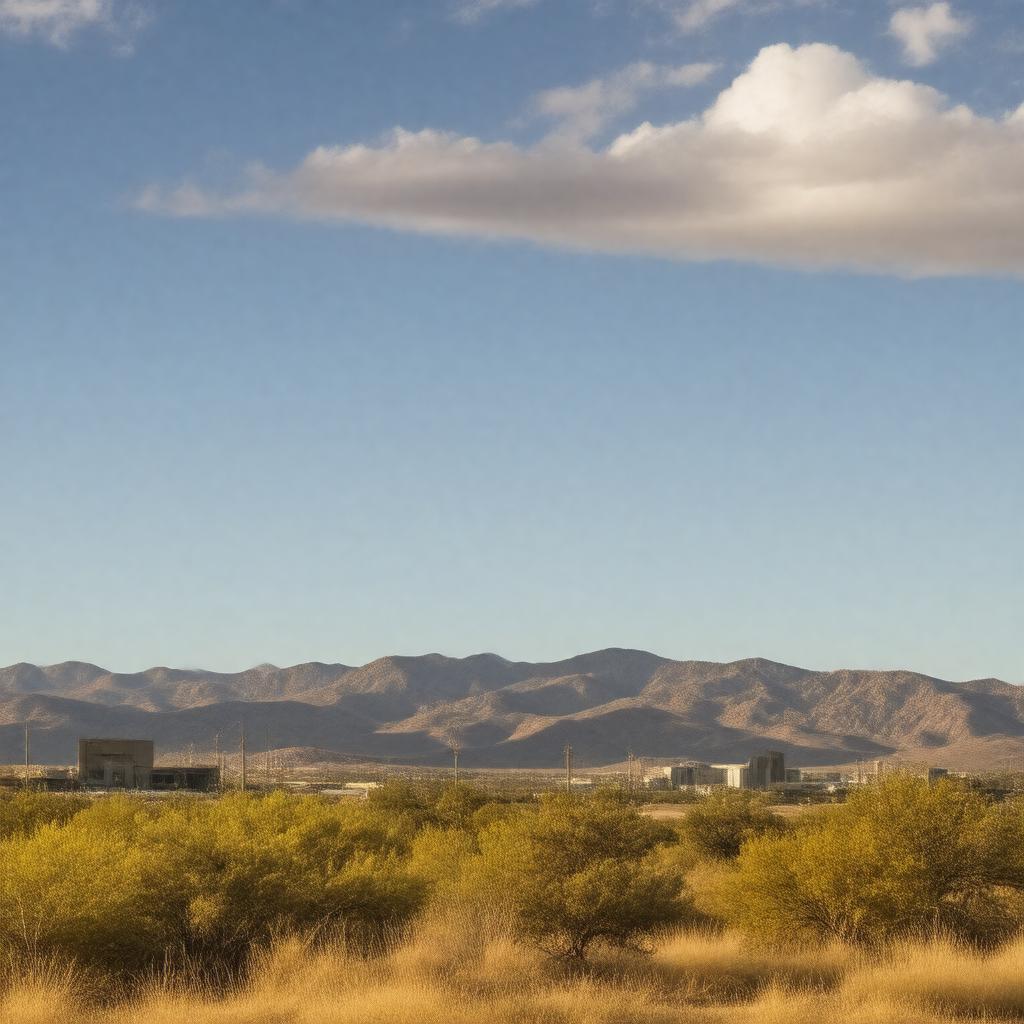 AI-created image of Alamogordo, New Mexico, USA