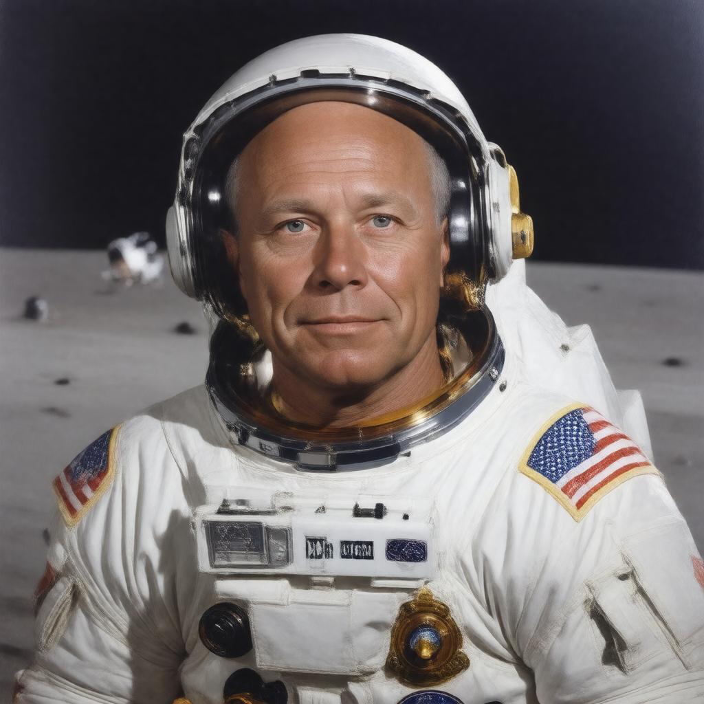 AI-created image of Alan Bean