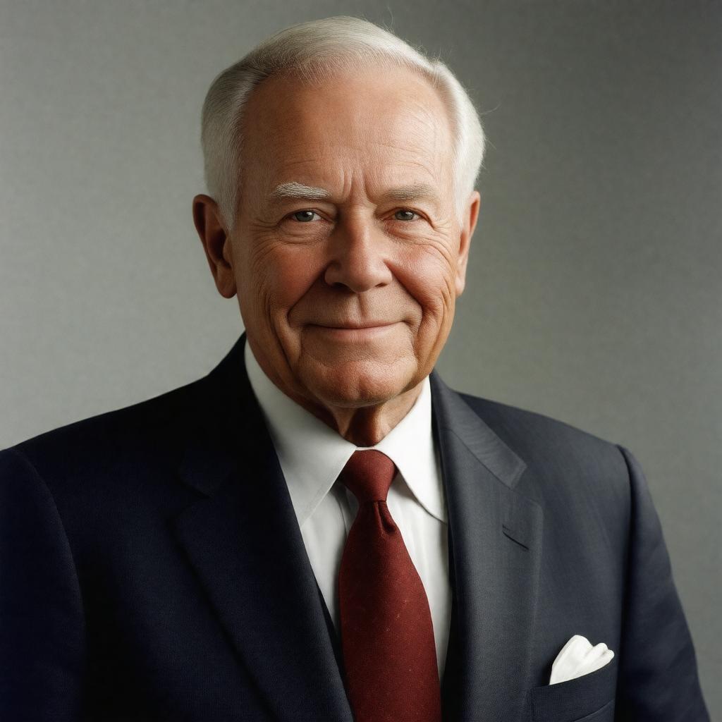 AI-created image of Alan Cranston