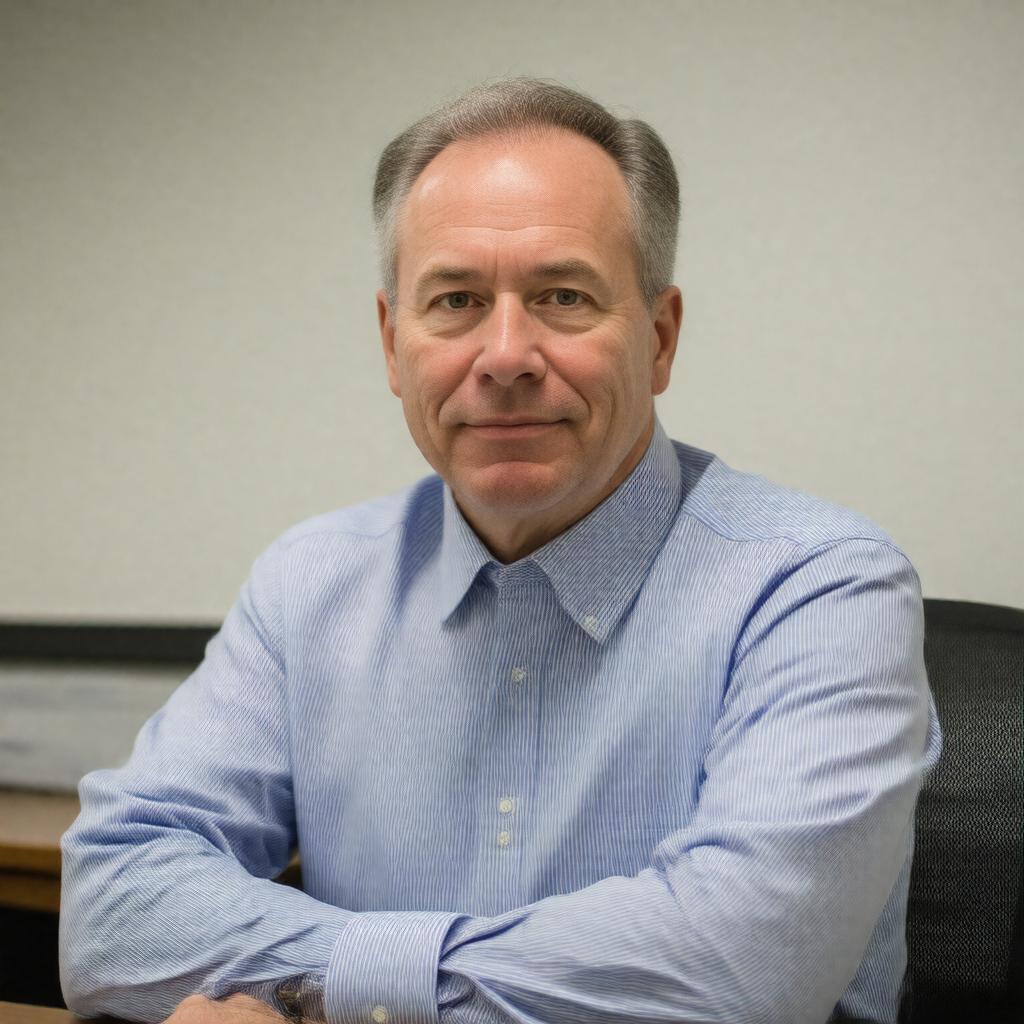 AI-created image of Alan D. Frankel