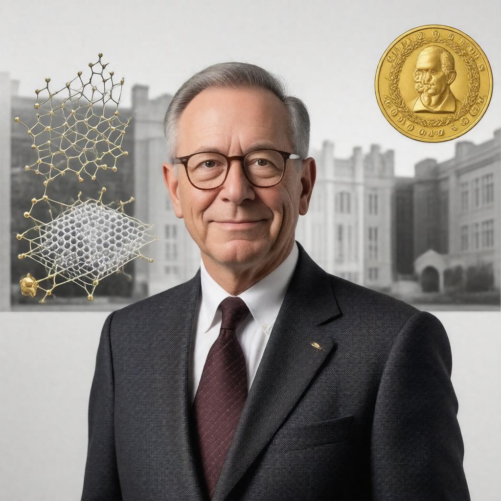 AI-created image of Alan J. Heeger