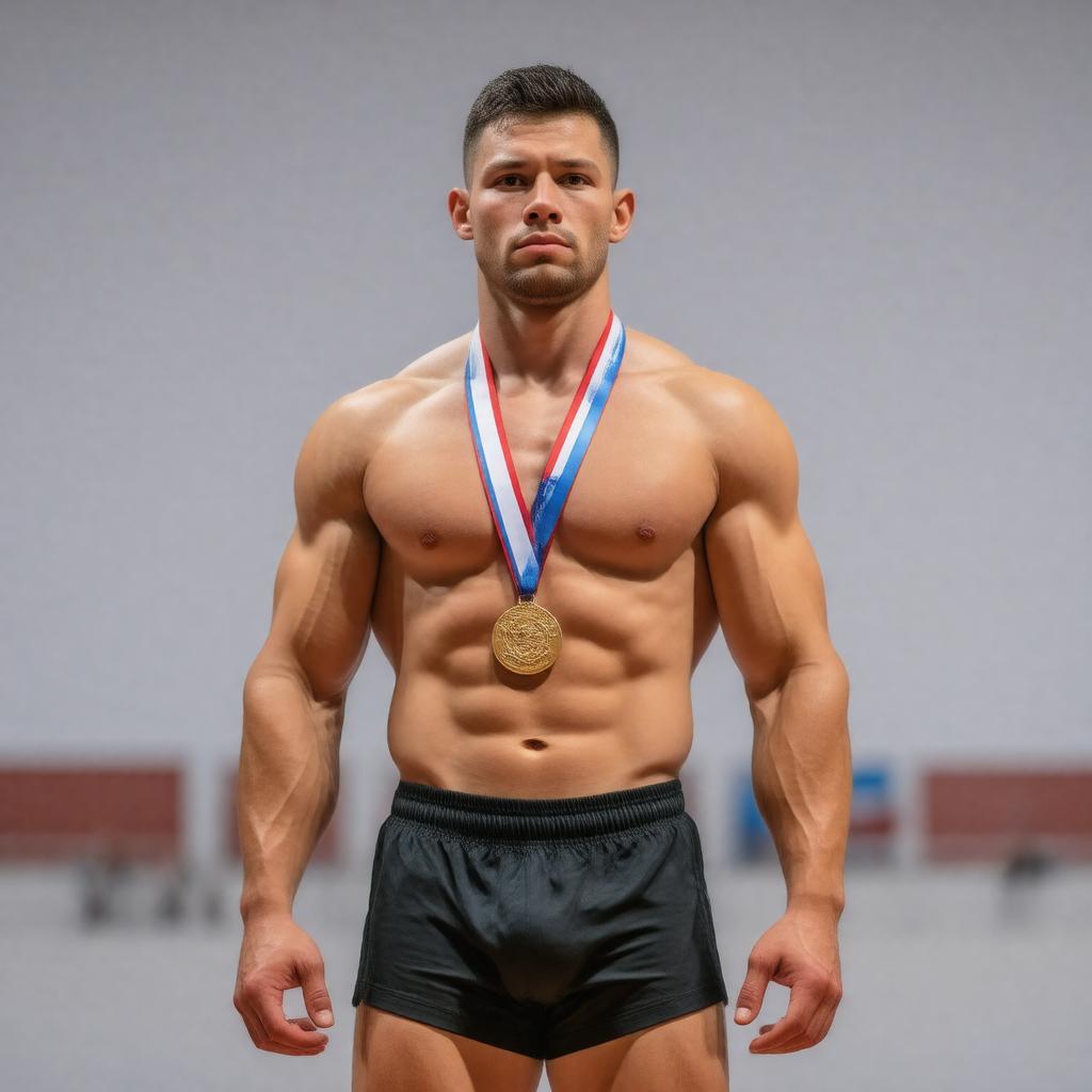 AI-created image of Alan Khugaev