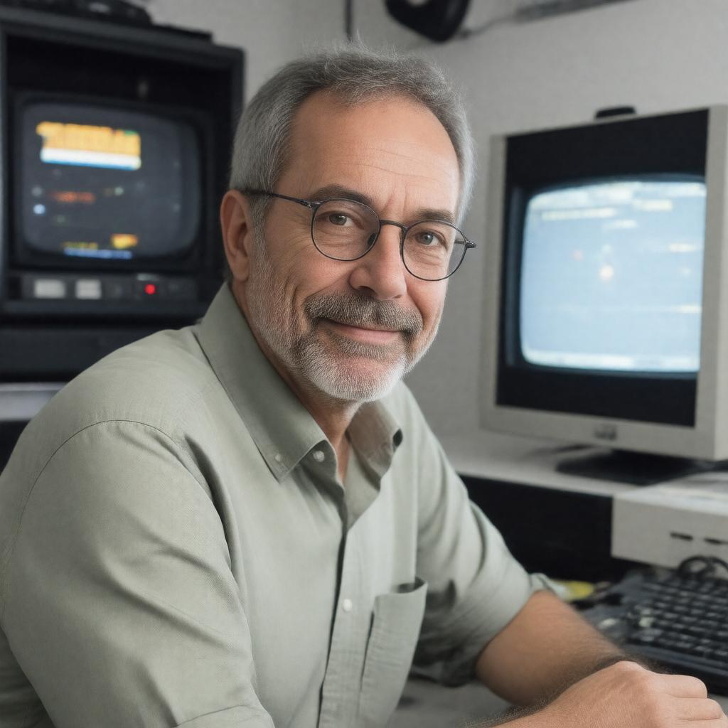 AI-created image of Alan Kotok