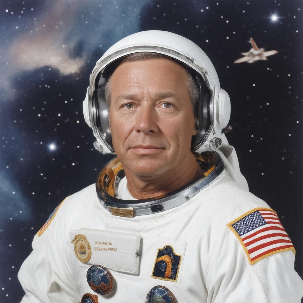 AI-created image of Alan Shepard