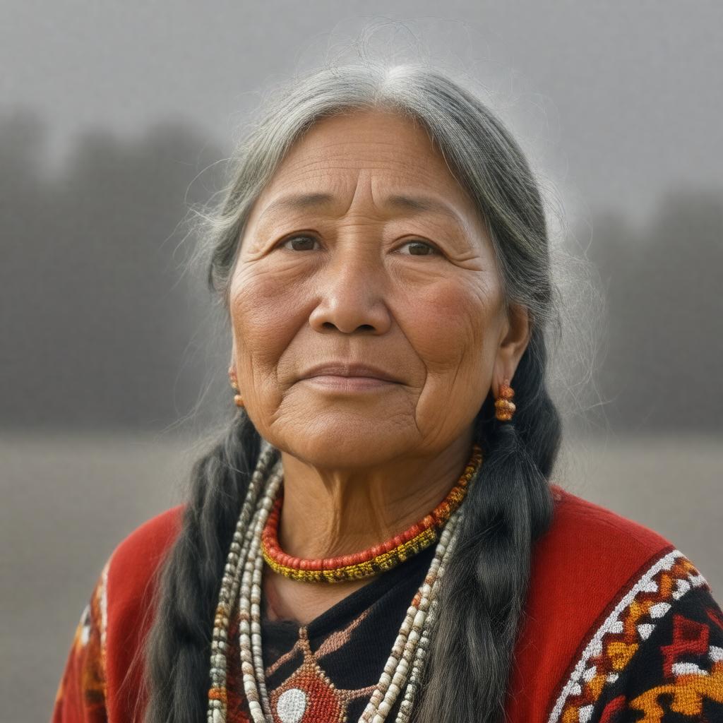 AI-created image of Alanis Obomsawin