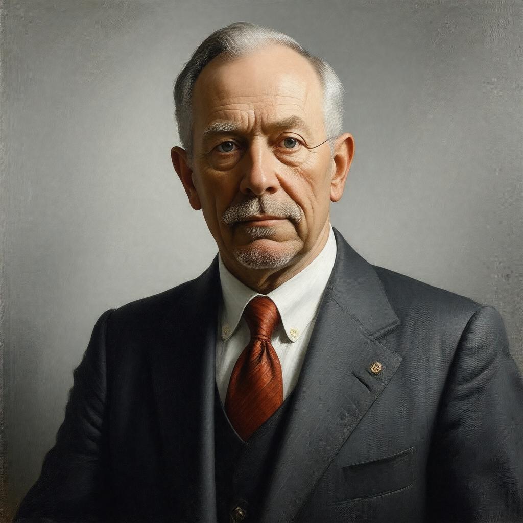 AI-created image of Alasdair Geddes