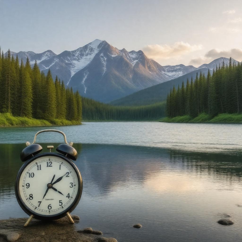 Click to view larger image AI-created image of Alaska Daylight Time