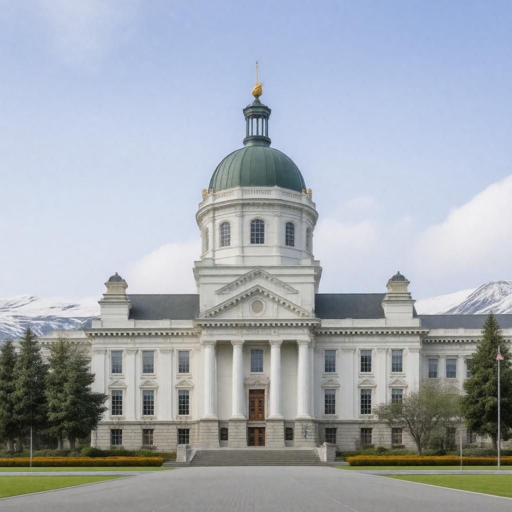 Click to view larger image AI-created image of Alaska Legislature