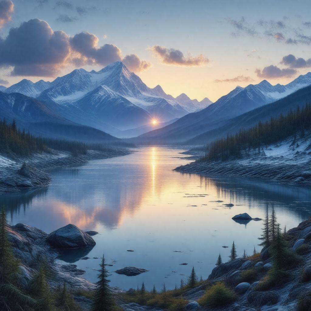 AI-created image of Alaska, United States