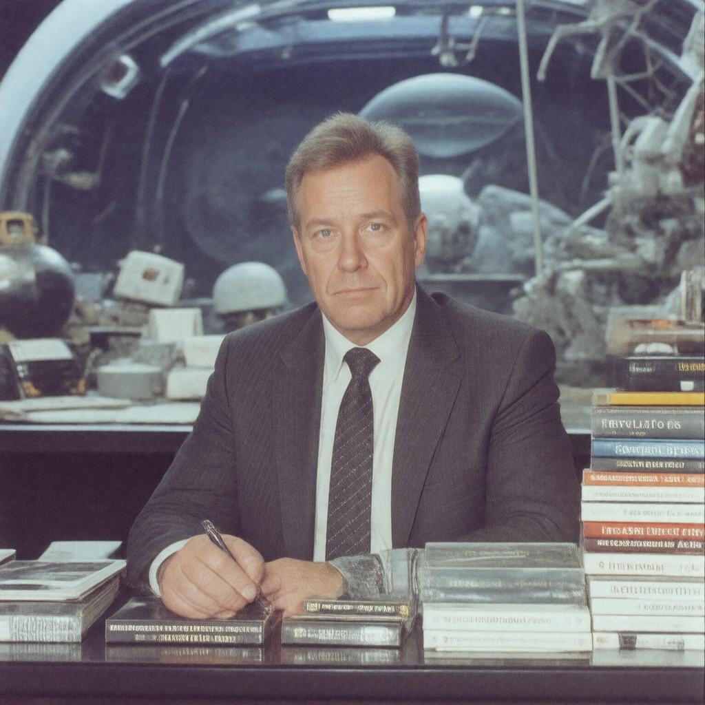 AI-created image of Alastair Reynolds