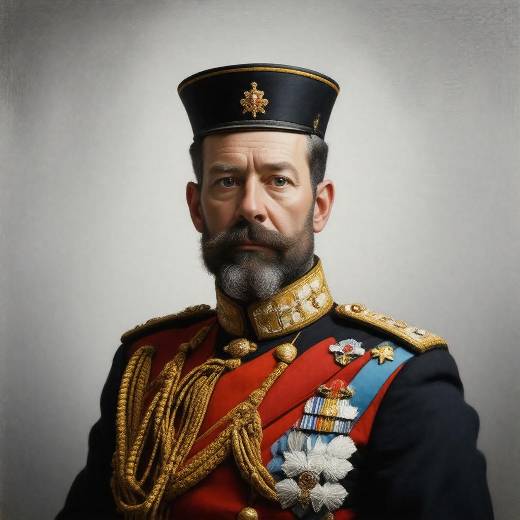 Click to view larger image AI-created image of Alastair Windsor, 2nd Duke of Connaught and Strathearn