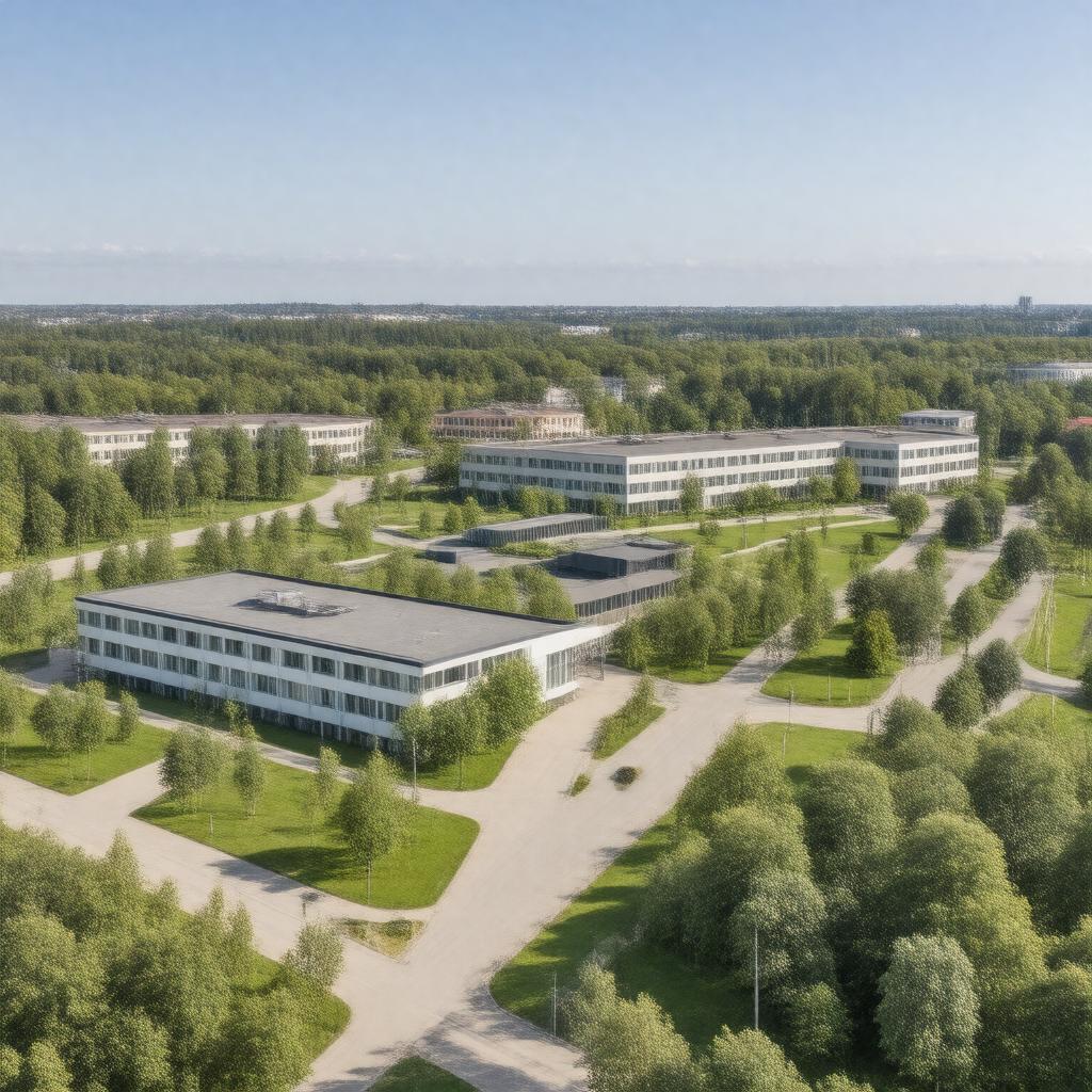 Click to view larger image AI-created image of AlbaNova