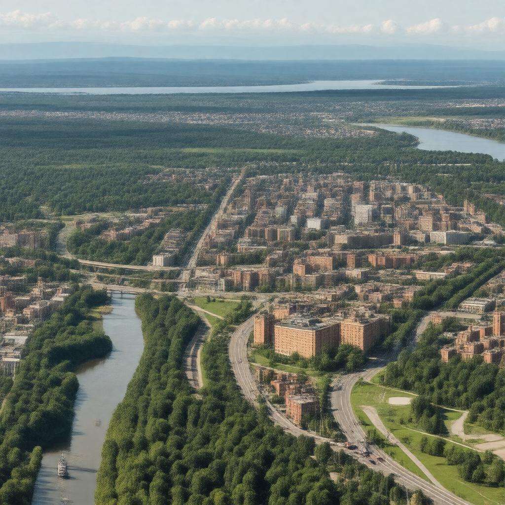 Click to view larger image AI-created image of Albany-Schenectady-Troy metropolitan area