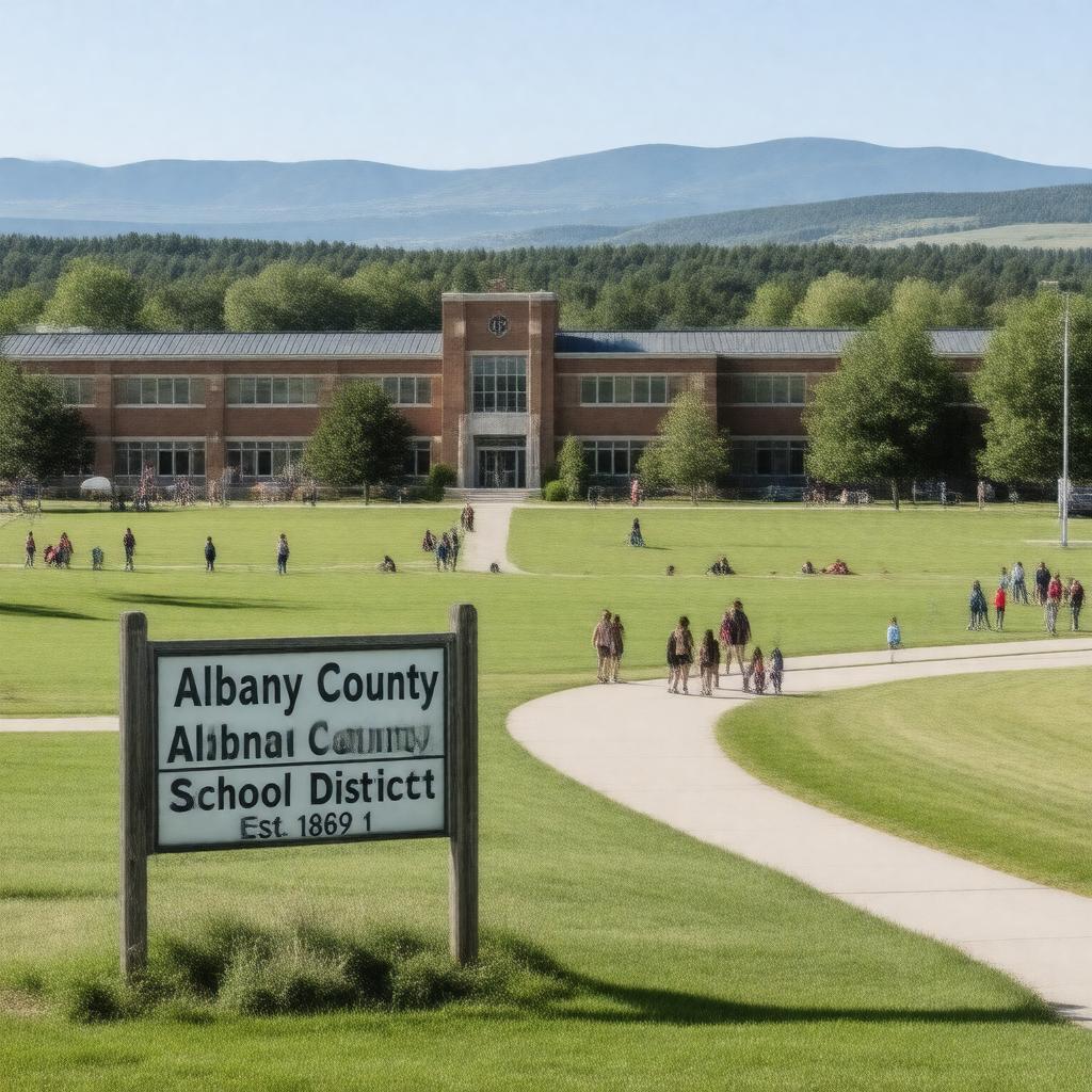 AI-created image of Albany County School District #1