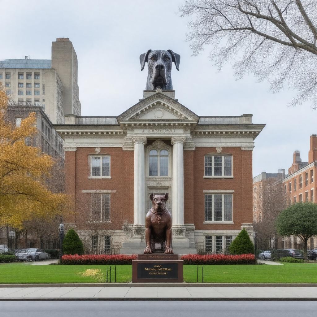 AI-created image of Albany Law School