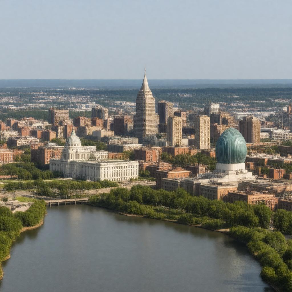 AI-created image of Albany, New York, United States