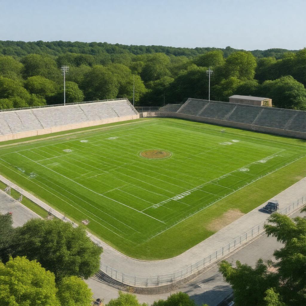 AI-created image of Albemarle Field
