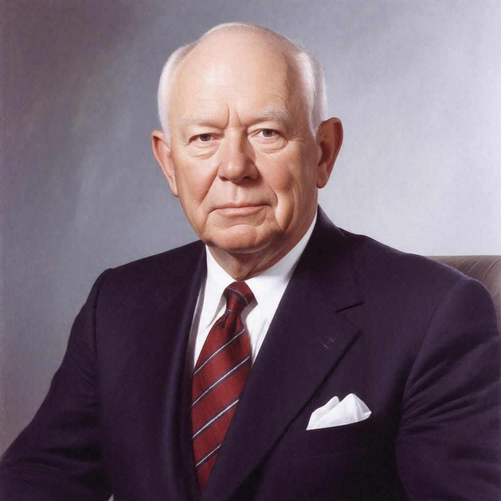 AI-created image of Alben William Barkley