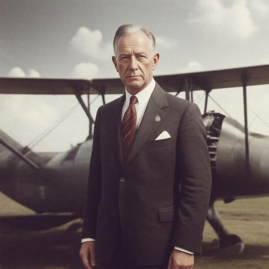 AI-created image of Albert Bond Lambert