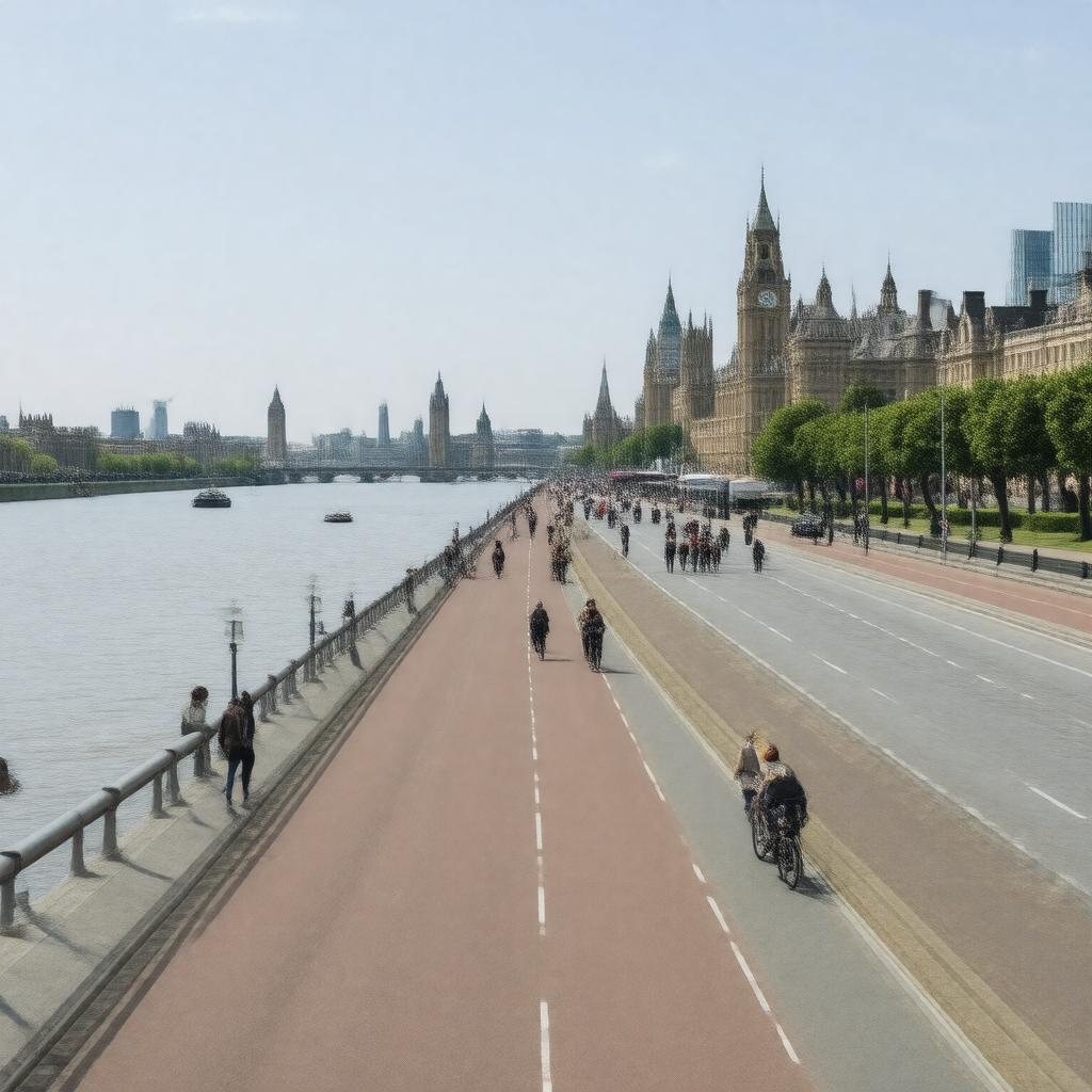 AI-created image of Albert Embankment