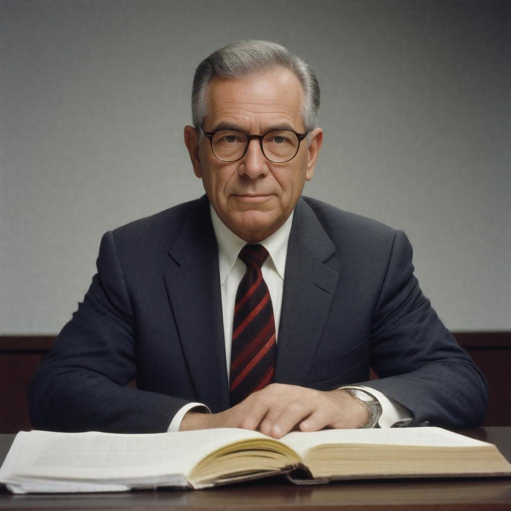 AI-created image of Albert Foer