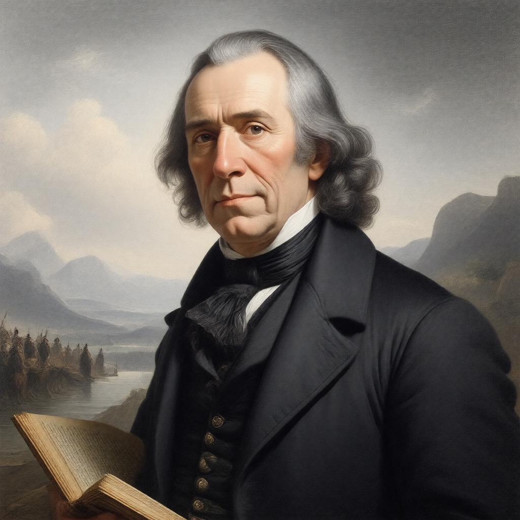 AI-created image of Albert Gallatin