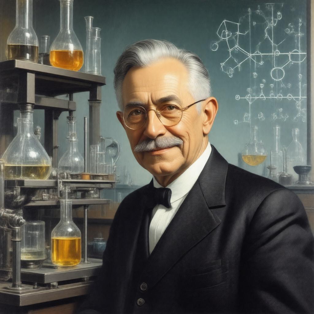 AI-created image of Albert Ghiorso