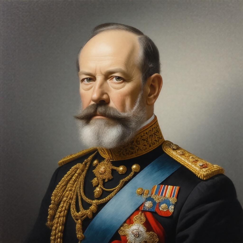 AI-created image of Albert John Charles Frederick Alfred George