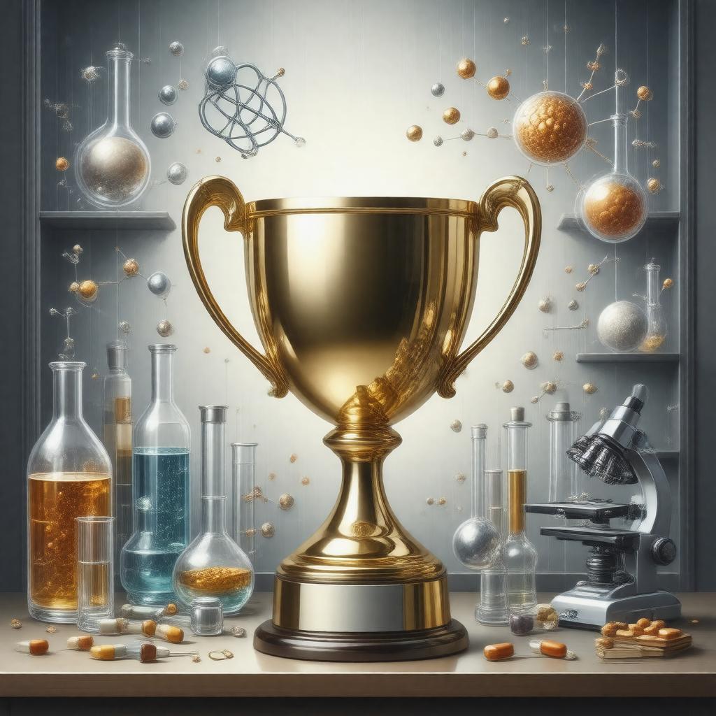 Click to view larger image AI-created image of Albert Lasker Award for Basic Medical Research