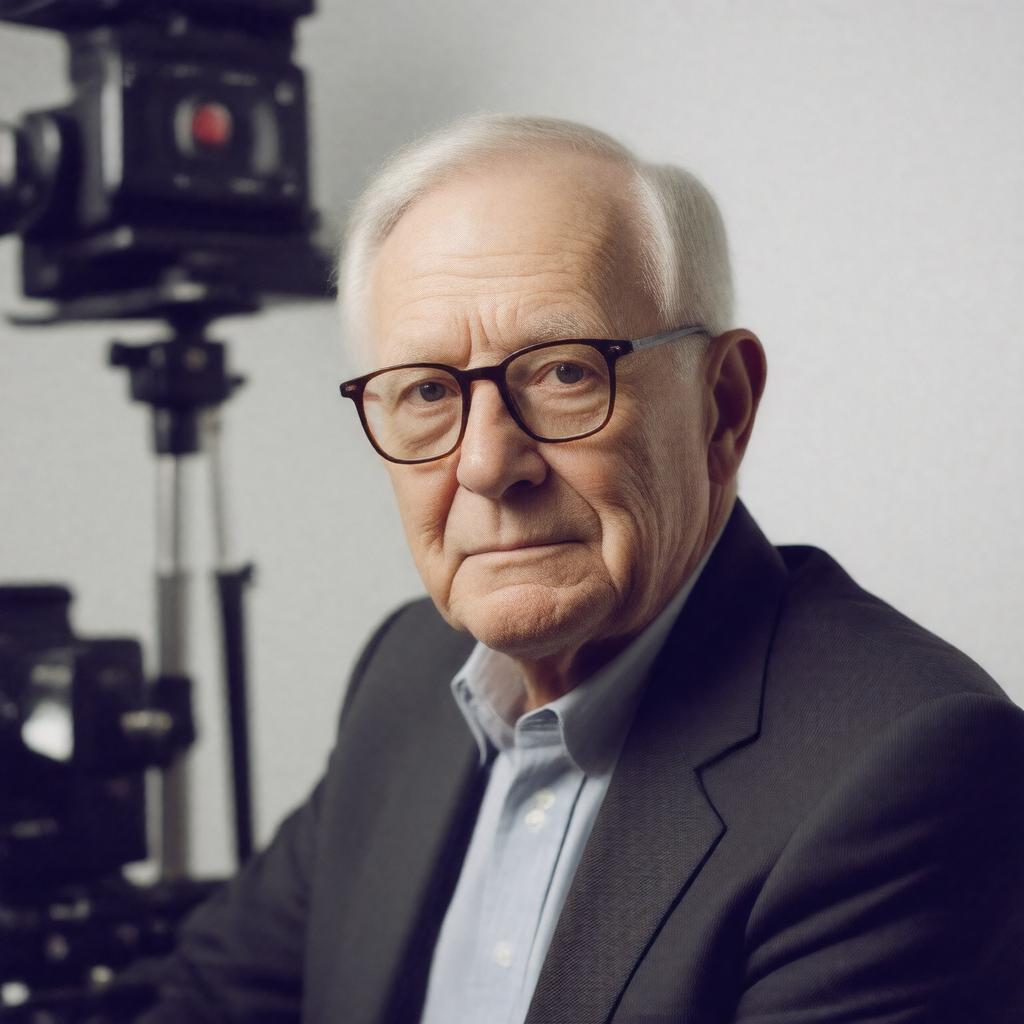 AI-created image of Albert Maysles
