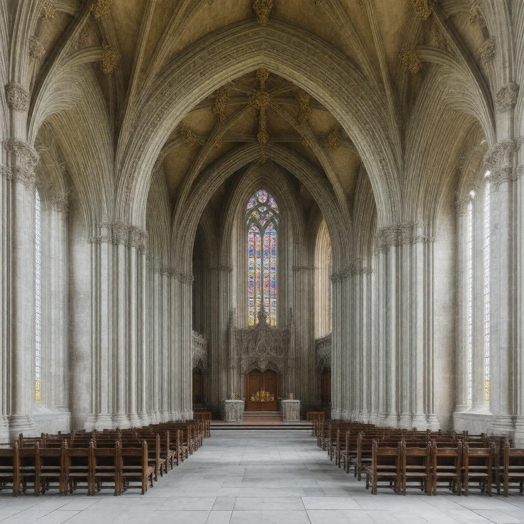 AI-created image of Albert Memorial Chapel