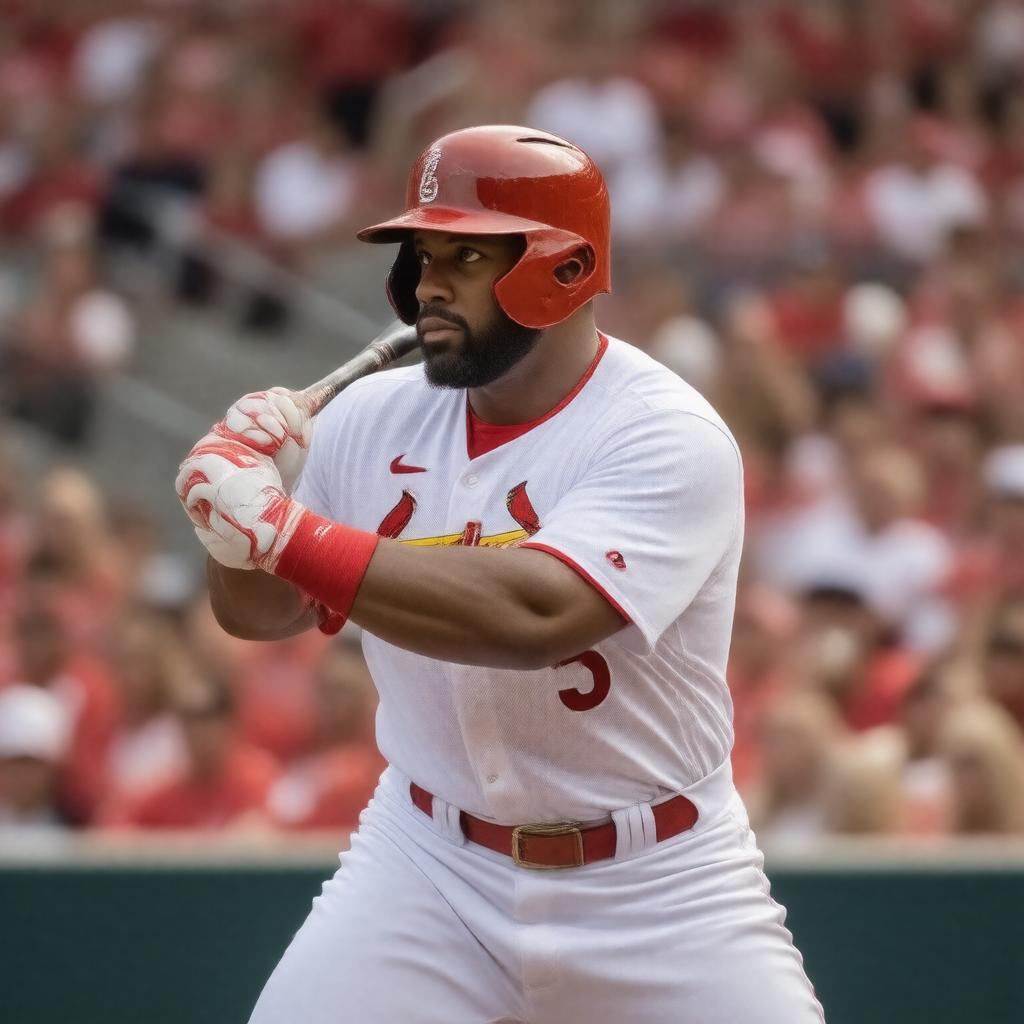 AI-created image of Albert Pujols