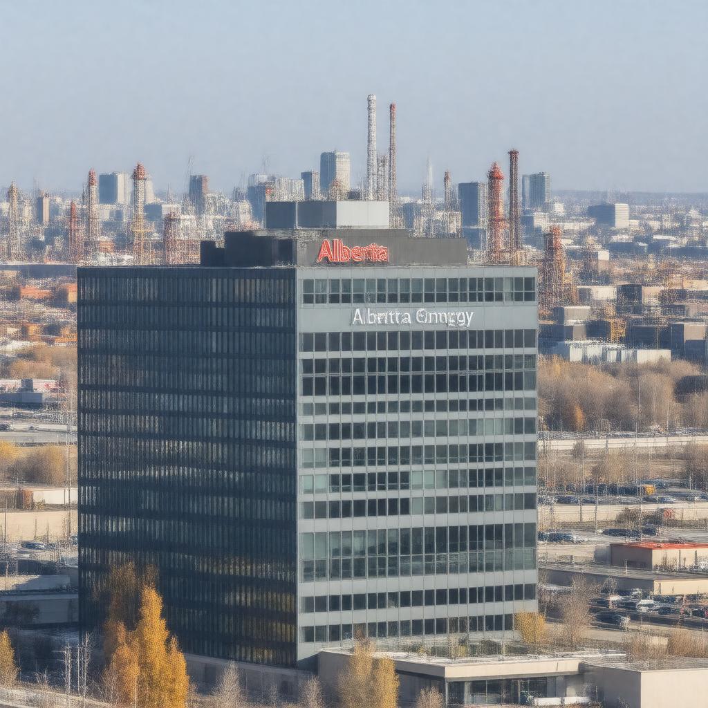 AI-created image of Alberta Energy Company