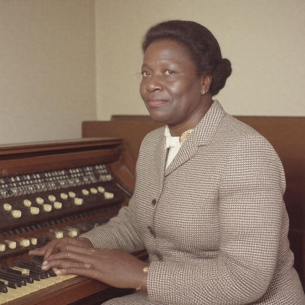 AI-created image of Alberta Williams King