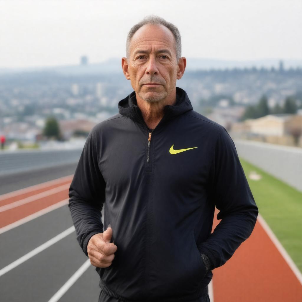 AI-created image of Alberto Salazar