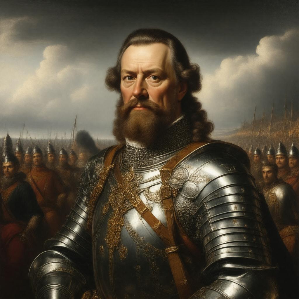 AI-created image of Albrecht von Wallenstein