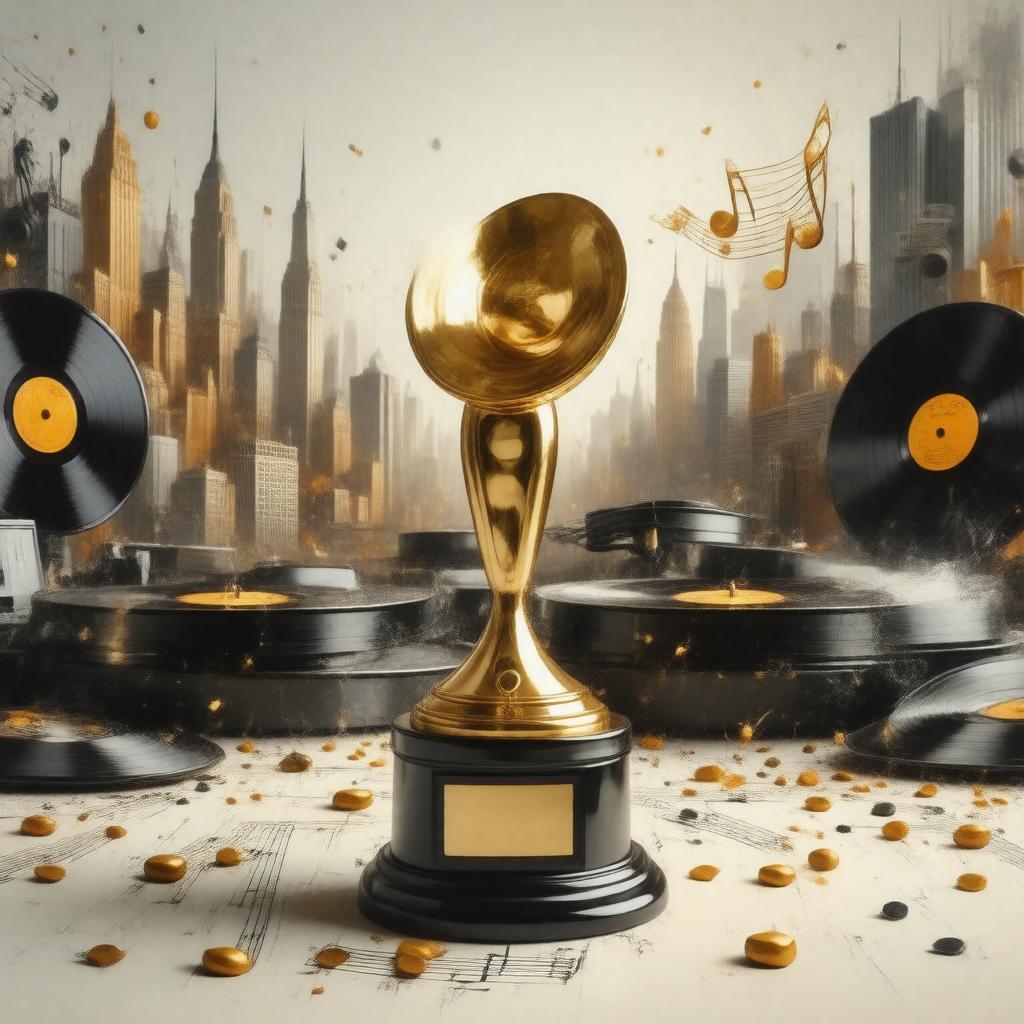 AI-created image of Album of the Year
