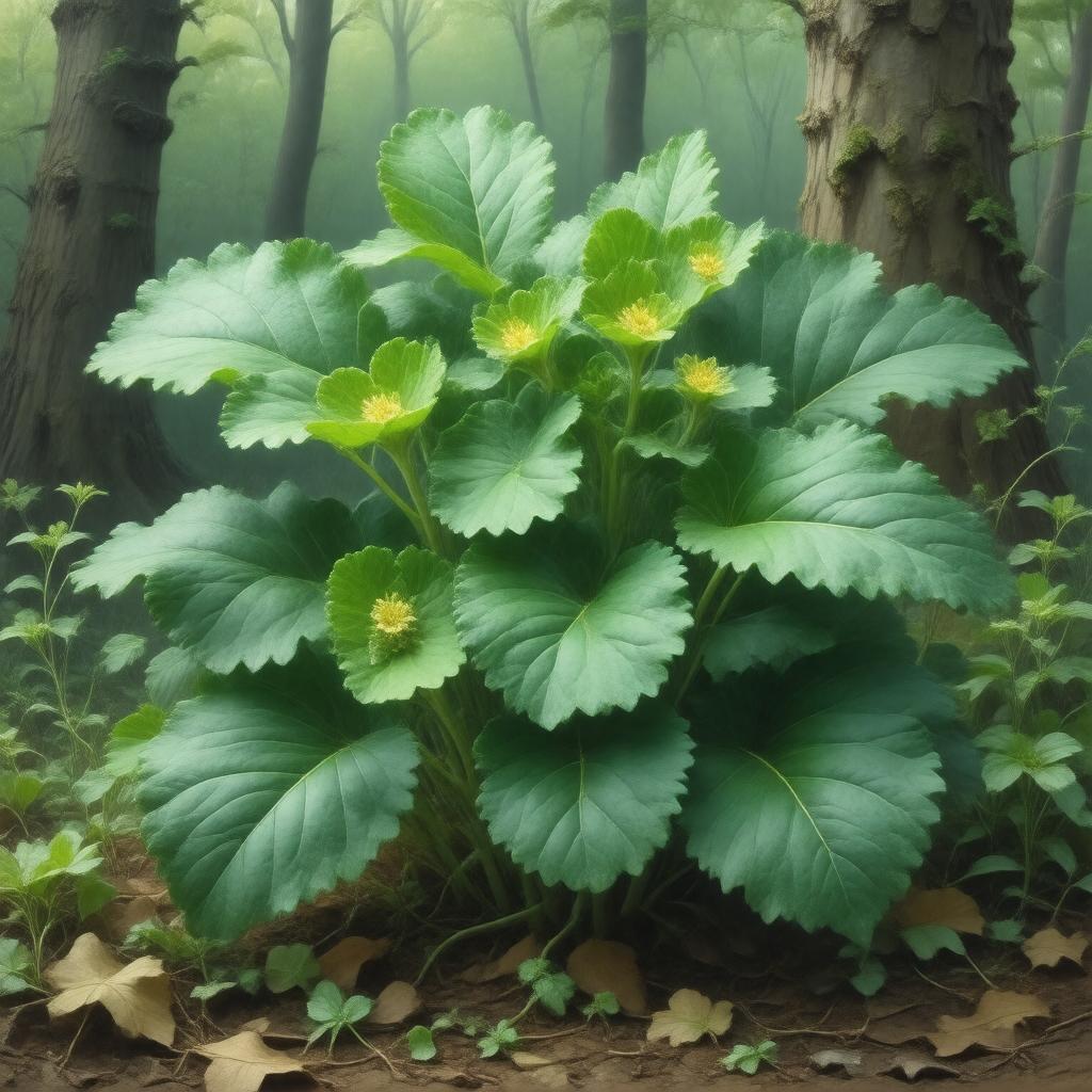 AI-created image of Alchemilla