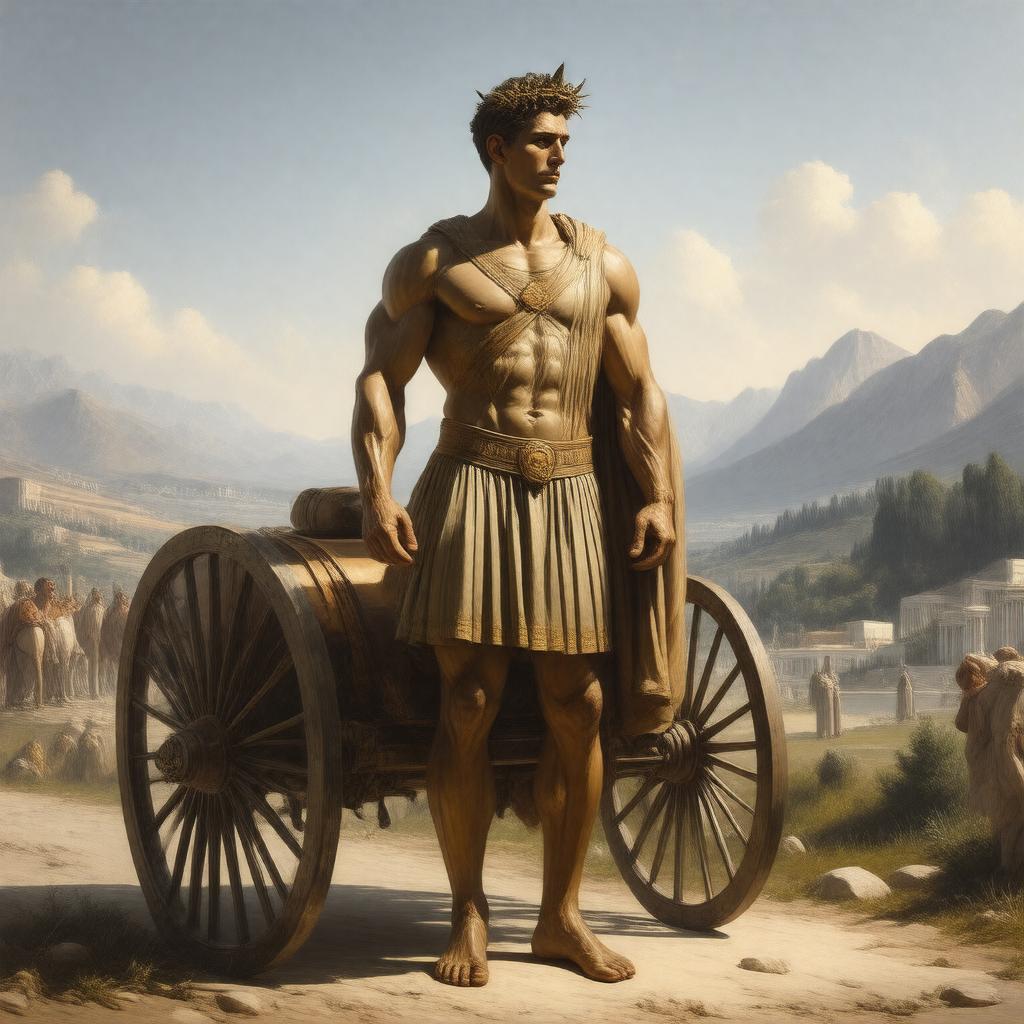 Click to view larger image AI-created image of Alcibiades II