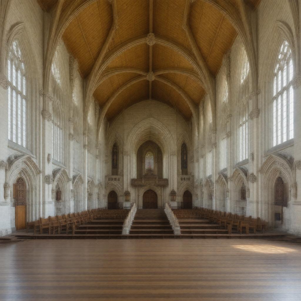 AI-created image of Alden Memorial